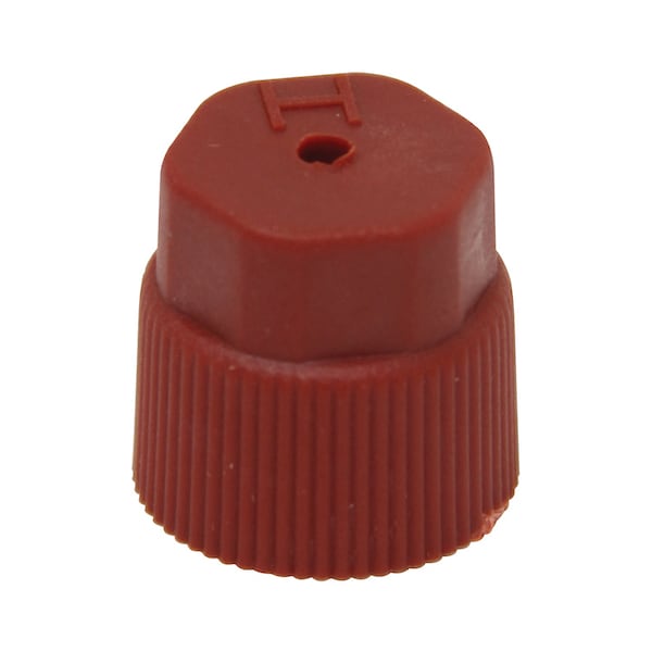 A & I Products 16mm Red R-134a High Side Valve Port Cap OEM & Aftermarket (5 Pack) 3" x2.5" x1" A-CP0132 - main